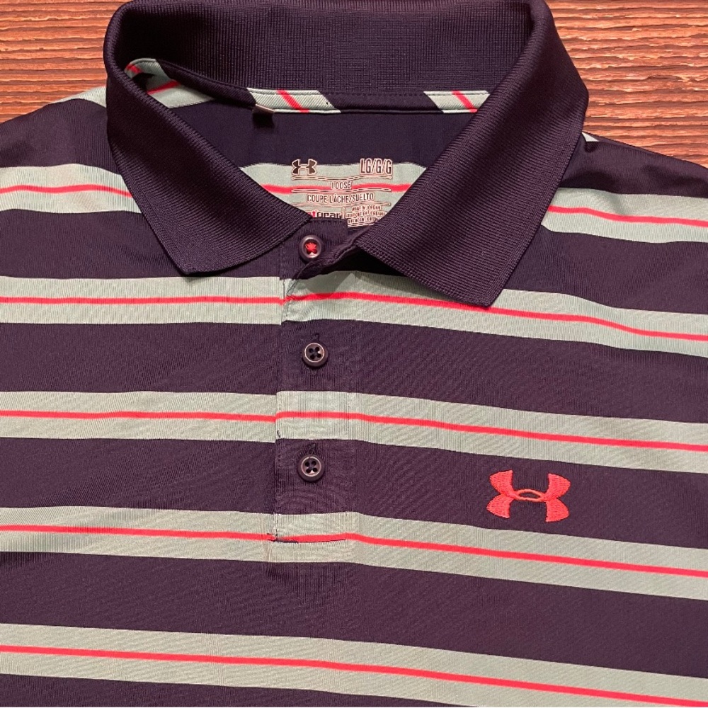 Under Armour mens large polo Shirt